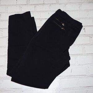 🖤✨ H&M Black Skinny Pants · Size 6 · Zipper Pockets